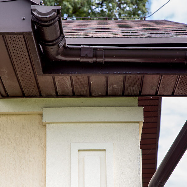 Rain gutter guard installation in Greeley and Northern Colorado.